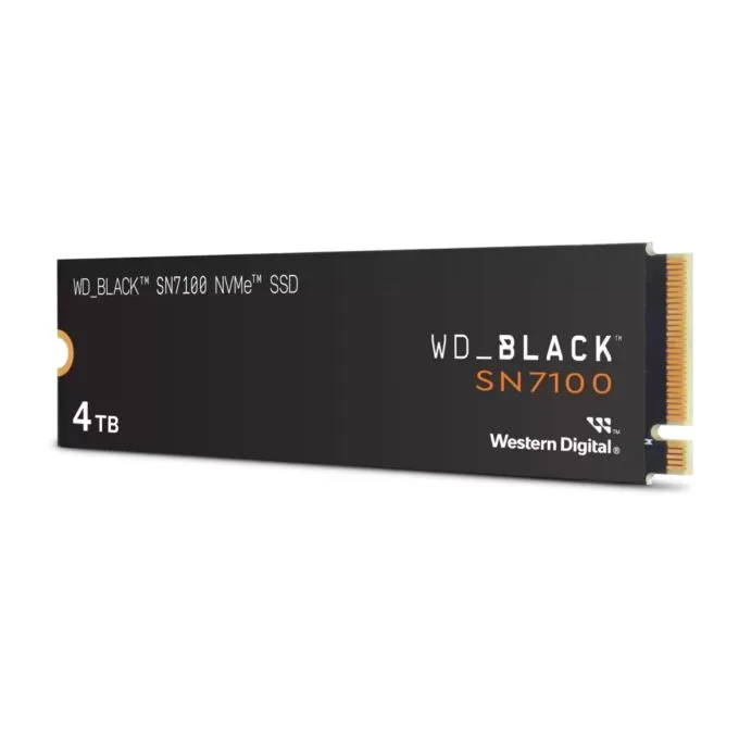 M.2 4TB WD Black - SN7100 - NVMe PCIe 4.0 SSD — image 1