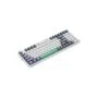 Machenike K500-B94 White Mechanical Gaming Keyboard 94 Red Switches