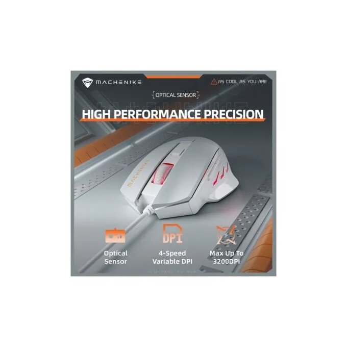 Machenike M3 Wired Gaming Mouse - 3200 DPI 6 Buttons — image 4