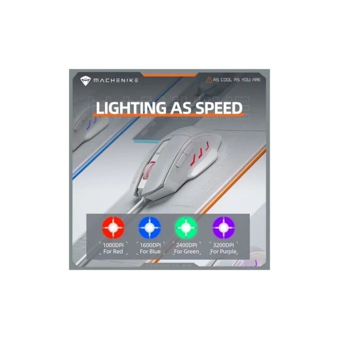Machenike M3 Wired Gaming Mouse - 3200 DPI 6 Buttons — image 5