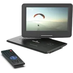 Majority DVD Player Portable & Rechargeable 15.6'' Swivel & Flip HD Screen