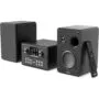 Majority Mini HiFi - HOMERTON - 2xSpeakers CD BT USB FM iRadio 60W Black