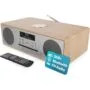 Majority OAKINGTON 120W Mini HiFi System with CD-BT-USB-FM - Oak