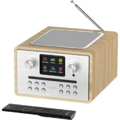 Majority Radio - HOMERTON 2 - FM Radio, CD Player, Bluetooth, Spotify, USB Oak