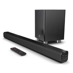Majority Soundbar - K2 - 150W BT USB Optical HDMI Wireless Subwoofer Black