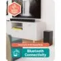 Majority Soundbar - SB80 XTRA - Split 2in1 Bar Speakers 200W 2.1 with Sub,BT,HDMI,USB