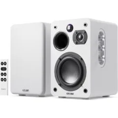 Majority Speakers Active - D70X - 70W 2.0 BT USB Phono HDMI ARC White