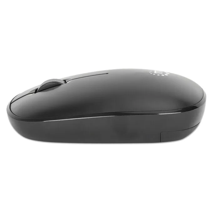 MANHATTAN MW3050 Kabellose USB-Maus 3 Tasten Mausrad schwarz — image 4