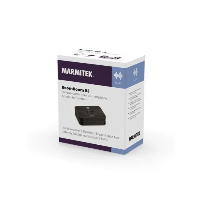 Marmitek Bluetooth Receiver - BoomBoom 93 - Multipair AptX NFC Optical port — image 6
