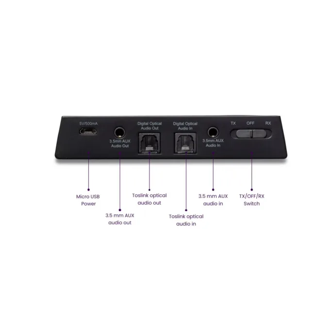 Marmitek Bluetooth Receiver & Transmitter - BoomBoom 100 - Multipair AptX AAC Optical — image 4