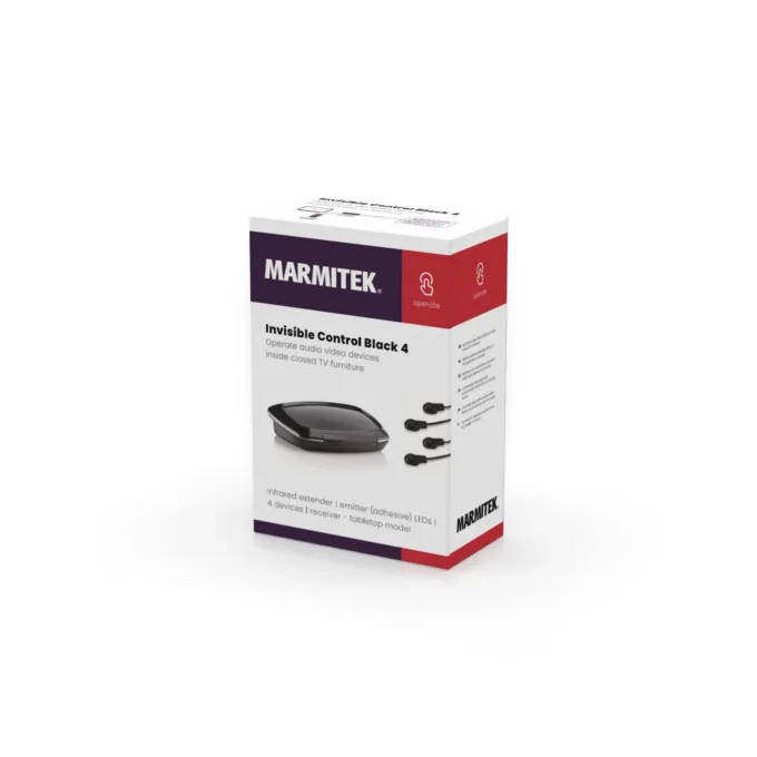 Marmitek Invisible Control Black 4 IR Extender - up to 4 Devices — image 5