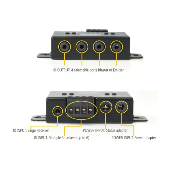 Marmitek IR Extender - 10 XTRA - Multi-Device up to 300m via Ethernet Cable IR Control — image 4