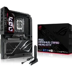 MB ASUS ROG MAXIMUS Z890 HERO BTF - ROG MAXIMUS Z890 HERO BTF - Black, DDR5, 256 GB total, 4 DIMM, ATX
