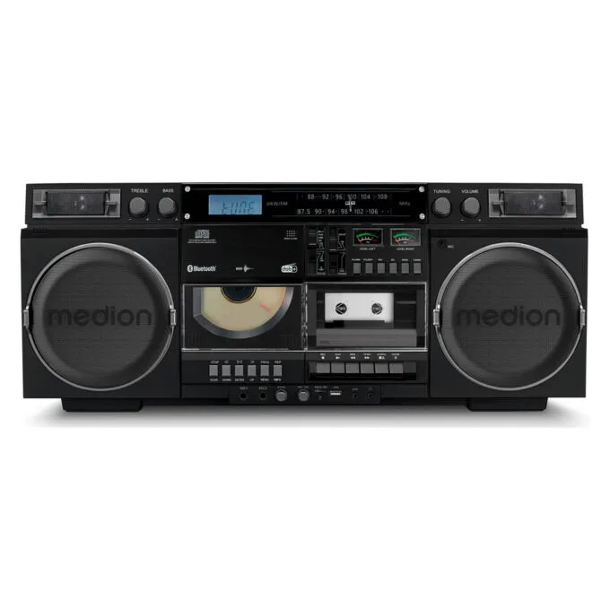 Medion LIFE® P66538 Retro-Boombox schwarz — image 11