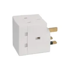 Mercury 3 Way UK Mains Adaptor - 429.813UK - 13A