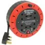 Mercury 4-Gang Power Extension Retractable Reel - 429.871UK - 5.0m