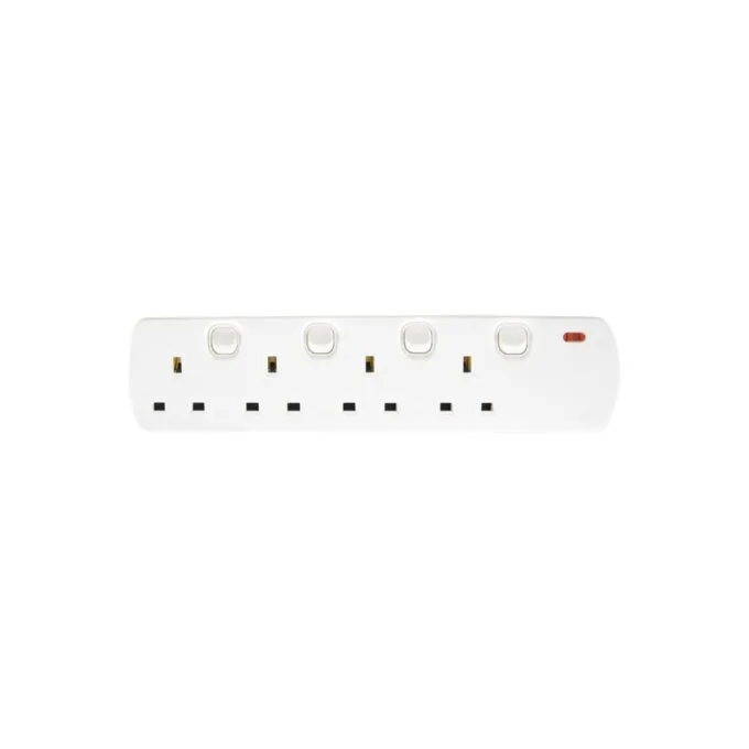 Mercury 4 Gang Switched Extension - 430.007UK - 2.0m — image 2