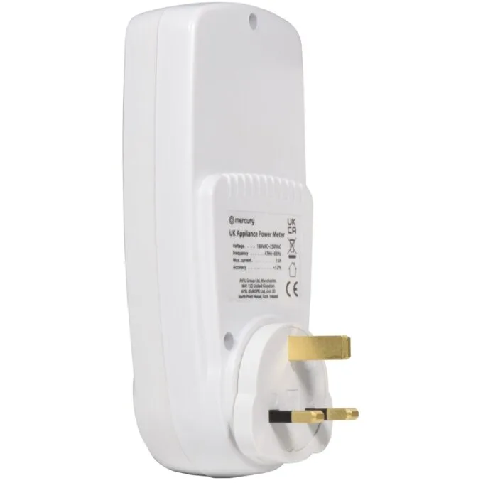 Mercury Appliance Power Meter - 429.859UK - UK plug — image 3