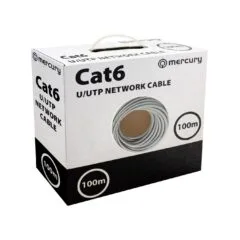 Mercury Cat6 UTP CU Ethernet Cable 100m - 808.030UK - Cat6 UTP CU Ethernet Cable 100m
