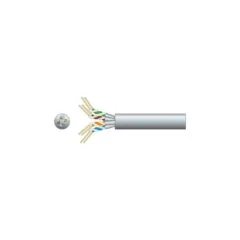 Mercury CAT6A FTP Indoor Network Cable OFC 305m Grey - 808.032UK - CAT6A, FTP, Indoor, OFC, 305m, Grey