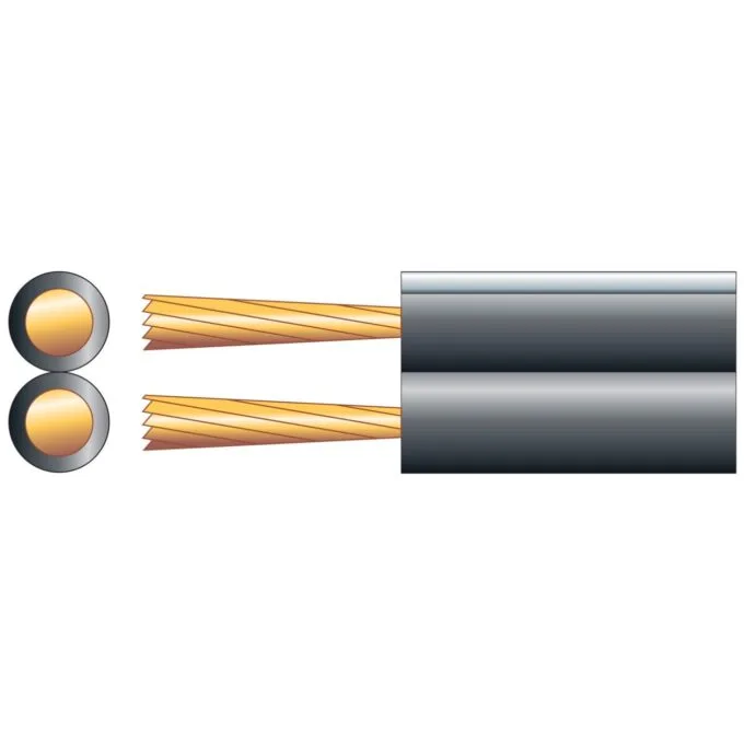 Mercury Cu CCA Speaker Cable - 801.699UK - 2.5mm Black 100m — image 2