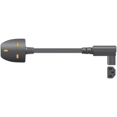 Mercury IEC RA Power Cable - 114.023UK - 2.0m Bag