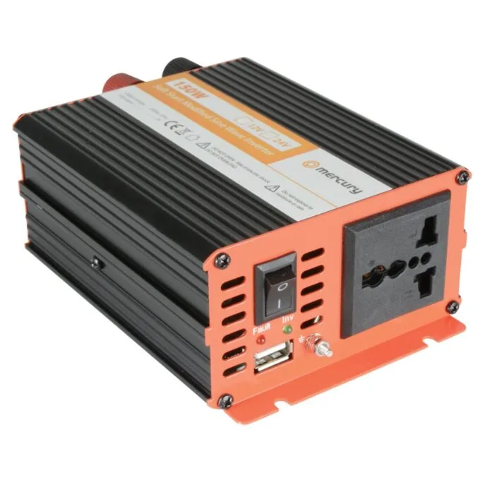 Mercury Inverter - IMS150-12 - 12VDC 150W Inverter + USB — image 1