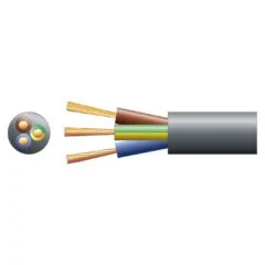 Mercury Mains Cable - 804.345UK - 3 Core 10A 1.0mm 50m