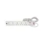 Mercury Mains Extension - 429.776UK - 6 Gang with Surge protection 2m