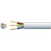 Mercury Mains Power Cable - 804.347UK - 3-Core 15A 1.5mm 100m White