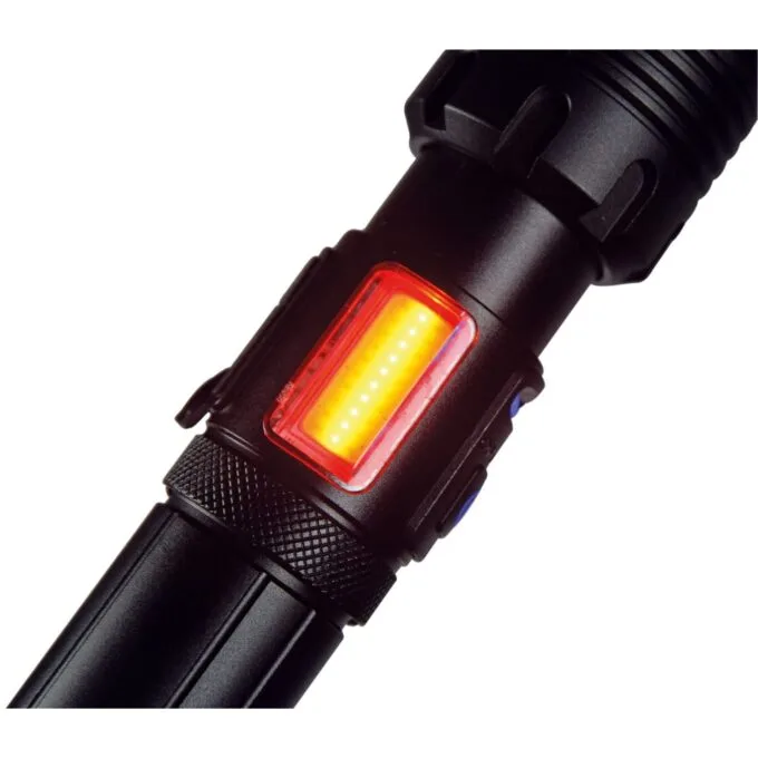 Mercury Rechargeable LED Torch Lamp - 410.306UK - Window Breaker, SOS & Powerbank — image 4