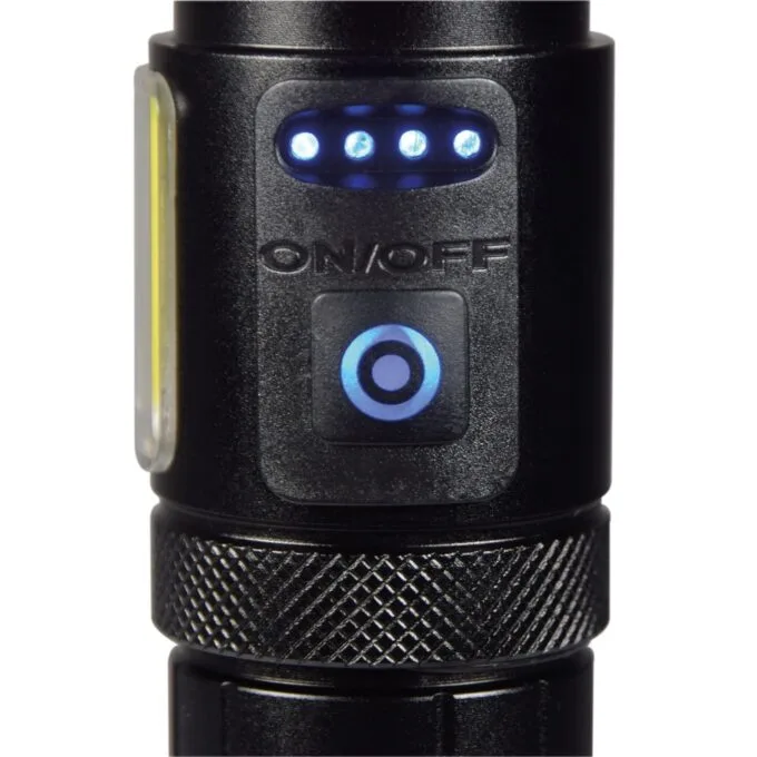 Mercury Rechargeable LED Torch Lamp - 410.306UK - Window Breaker, SOS & Powerbank — image 6
