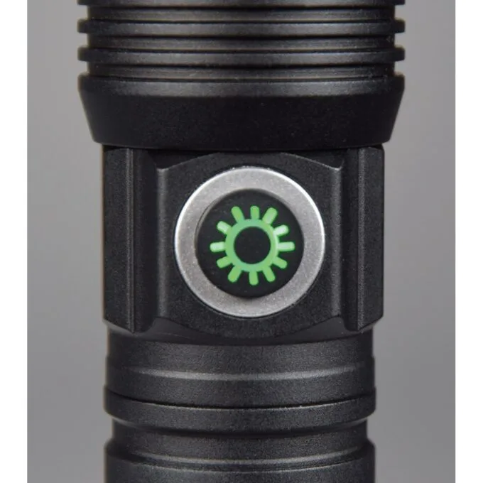 Mercury Rechargeable LED Torch with Window Breaker & SOS Function - 410.307UK - Window Breaker & SOS Function — image 2