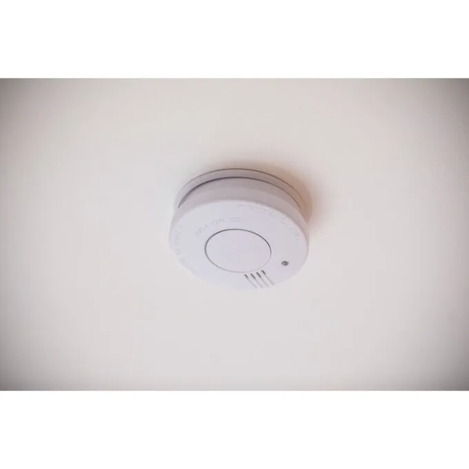 Mercury SD102P Smoke Detector - 350.126UK - with Hush — image 3
