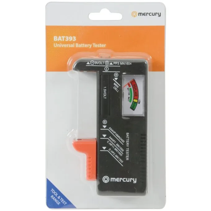 Mercury Universal Analogue Battery Tester - 600.098UK - Universal Analogue Battery Tester — image 3