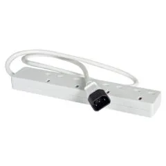 Mercury UPS Extension Cable - 430.012UK - 4-Gang to IEC 1.0m