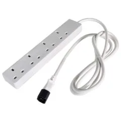 Mercury UPS Extension Cable - 430.013UK - 4-Gang to IEC 2.0m
