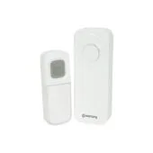 Mercury Wireless W Proof Doorbell - 350.295UK - with Portable Chime
