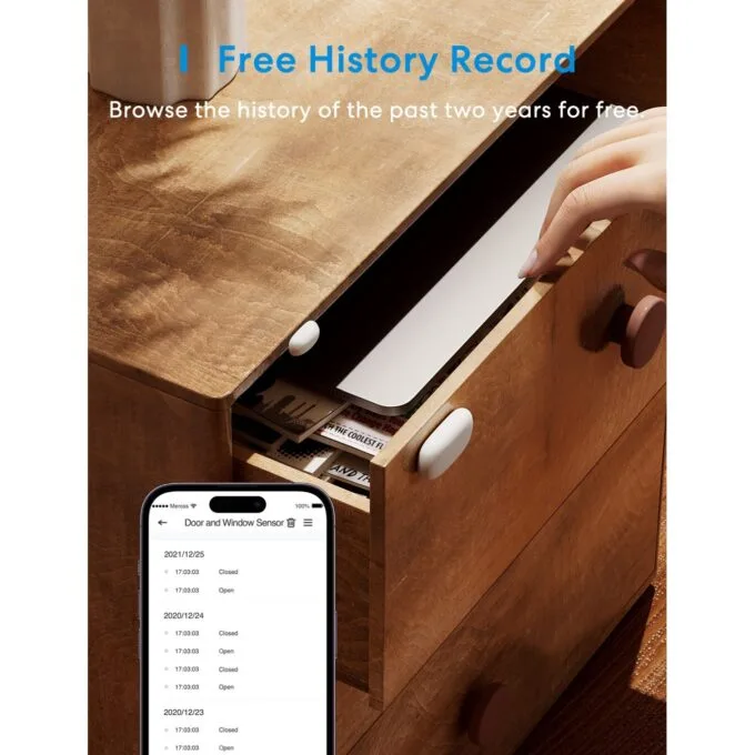 Meross HomeKit Smart Door and Window Sensor - MS200HK-UK - HomeKit Smart Door and Window Sensor — image 4