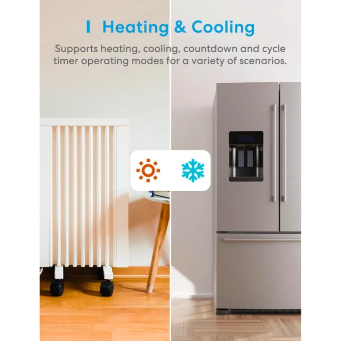 Meross Homekit Smart Wi-Fi Socket Thermostat - MTS960HK-UK - — image 3