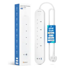 Meross Smart WiFi Powerstrip 4x AC sockets 1xUSB-A 2xUSB-C 65W 1.8m - MSP843PHK-UK -