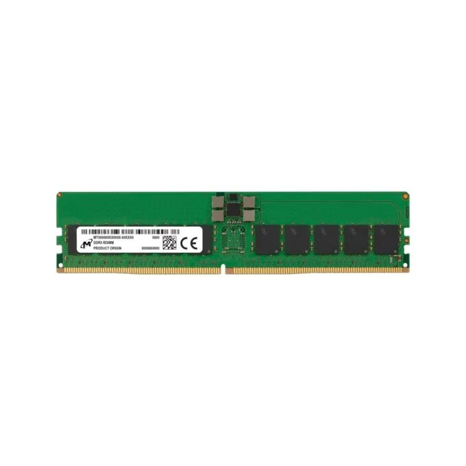 Micron 32GB 4800 MHz CL40 1.1V 288-PIN - Registered ECC — image 1