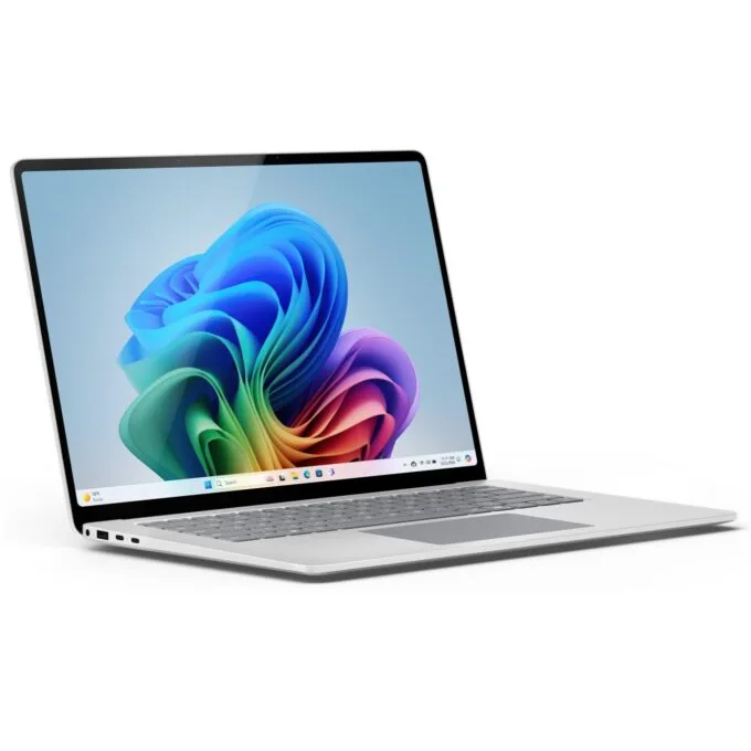 Microsoft Surface Laptop 7Gen Copilot+ PC C12 - Platinum, 16GB LPDDR5X, 256GB SSD, Snapdragon X Elite, 3.4 GHz, Windows 11 Pro — image 4