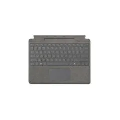 Microsoft Surface Pro Alcantara Type Cover Copilot Key Platinum DE QWERTZ