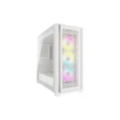 Midi Corsair iCUE 5000D RGB Airflow Window White