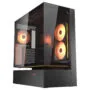 Midi COUGAR CFV235. ARGB. Glas. Schwarz