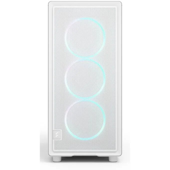 Midi Fractal Epoch White TG RGB Clear Tint - Mid Tower PC Case — image 2