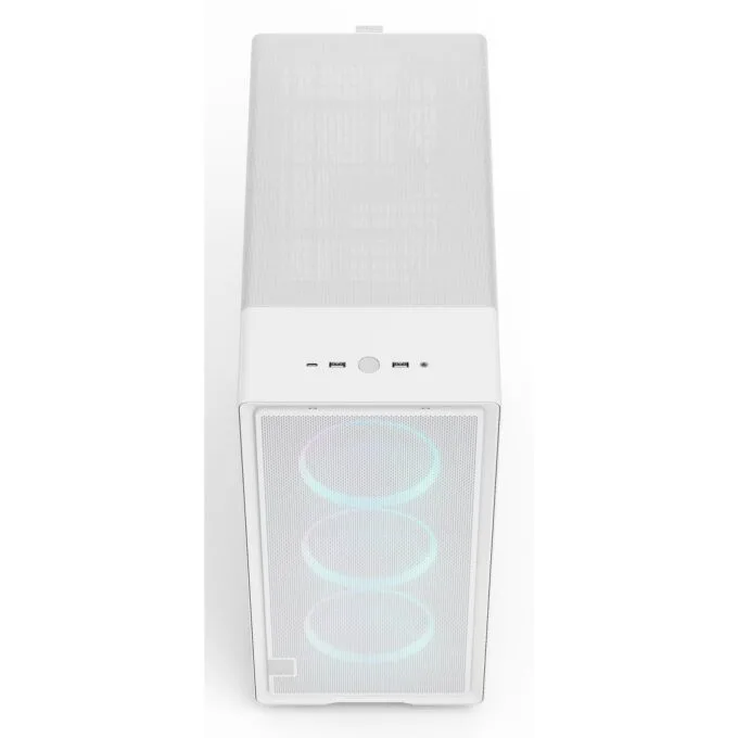Midi Fractal Epoch White TG RGB Clear Tint - Mid Tower PC Case — image 12