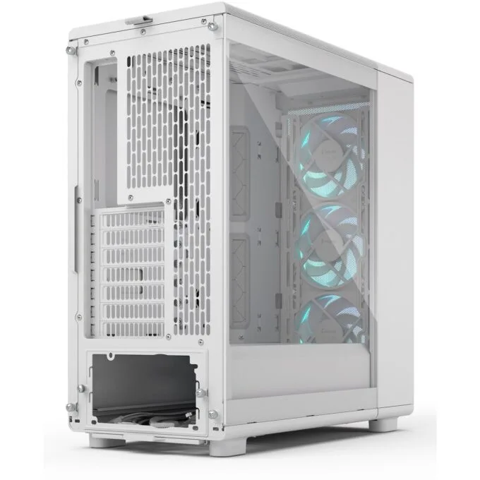 Midi Fractal Epoch White TG RGB Clear Tint - Mid Tower PC Case — image 17