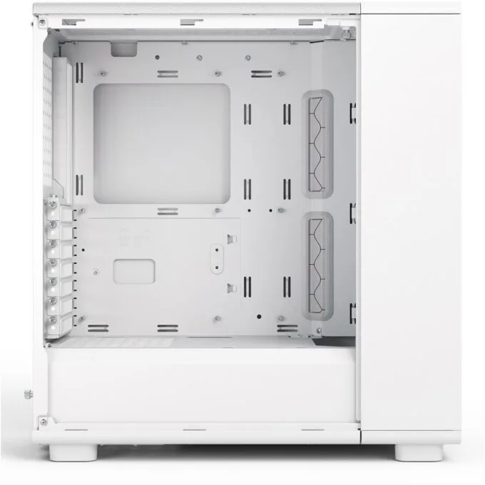 Midi Fractal Epoch White TG RGB Clear Tint - Mid Tower PC Case — image 5